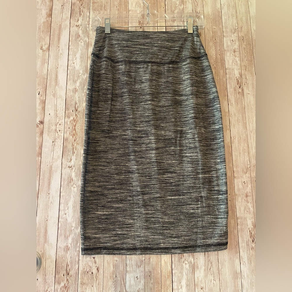 Athleta Charcoal Gray Athletic Size XS Pencil Skirt stretch